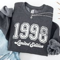 thumbnail image 1 of 1998 Limited Edition Sweatshirt: Vintage 90S Birthday Tshirt All Size S-5XL, 1 of 5