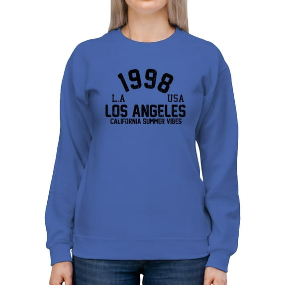 1998 Los Angeles Usa Sweatshirt Women -Image by Shutterstock, Female Medium