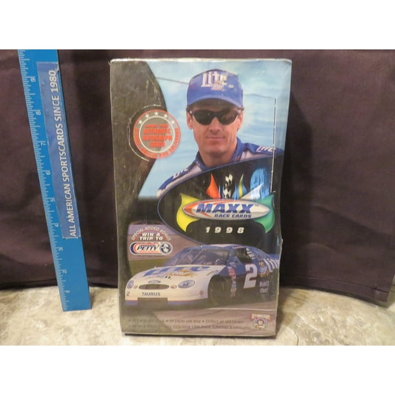 1998 MAXX RACE CARDS FACTORY SEALED BOX (NEW)
