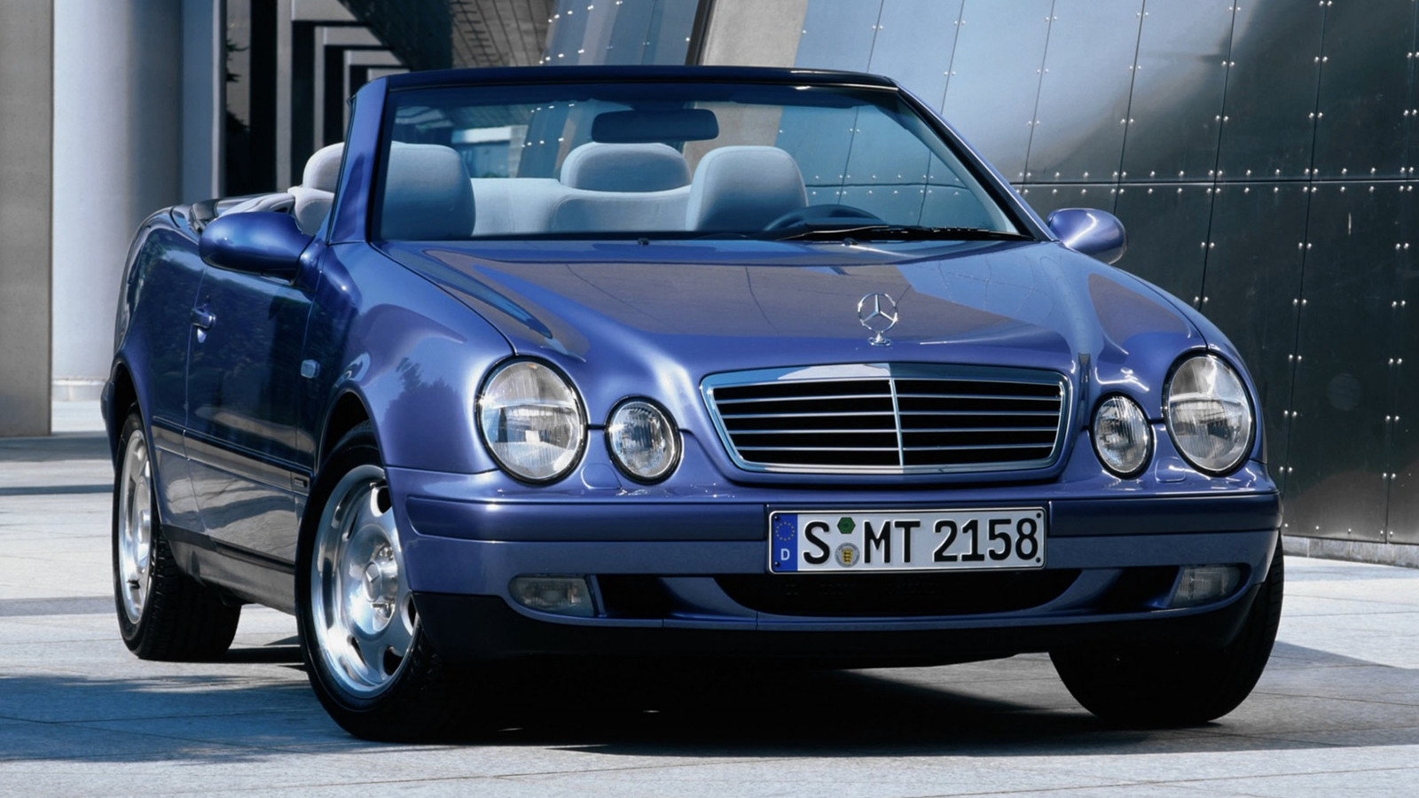1998 Mercedes Benz CLK Class Cabriolet Car - 20x30 Inch Laminated ...