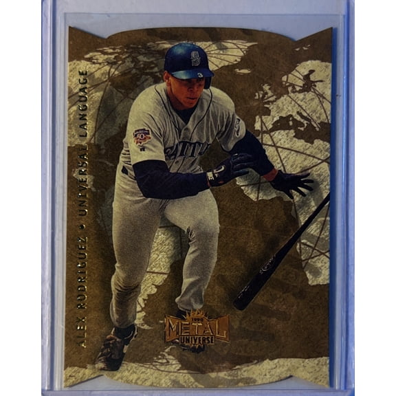 1998 Metal Universe Universal Language Alex Rodriguez #13 of 20 UL