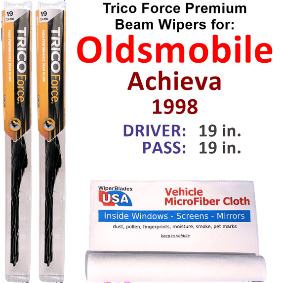 1998 Oldsmobile Achieva Performance Beam Wipers (Set of 2)