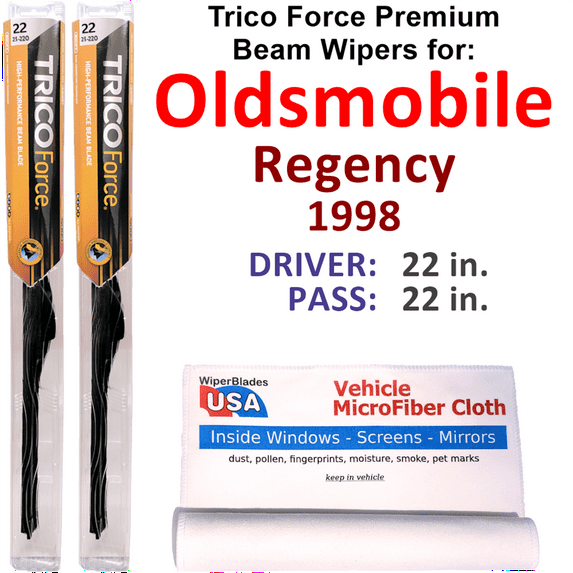 1998 Oldsmobile Regency Performance Beam Wipers (Set of 2)