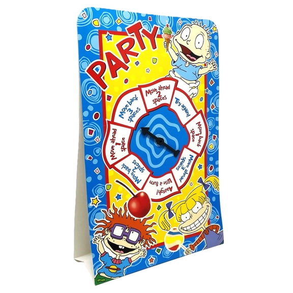 1998 Rugrats Party Game & Stand-Up Table Decoration Centerpiece - 12.25" Tall