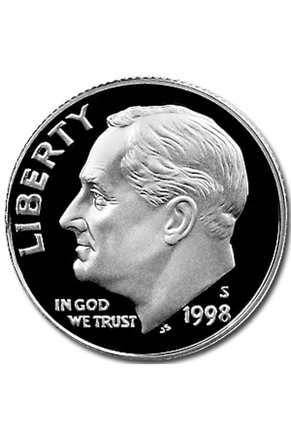 1998-S Silver Roosevelt Dime Gem Proof