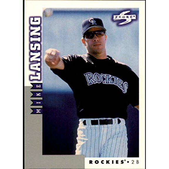 1998 Score Rookie Traded #187 Mike Lansing MLB Baseball Trading Card