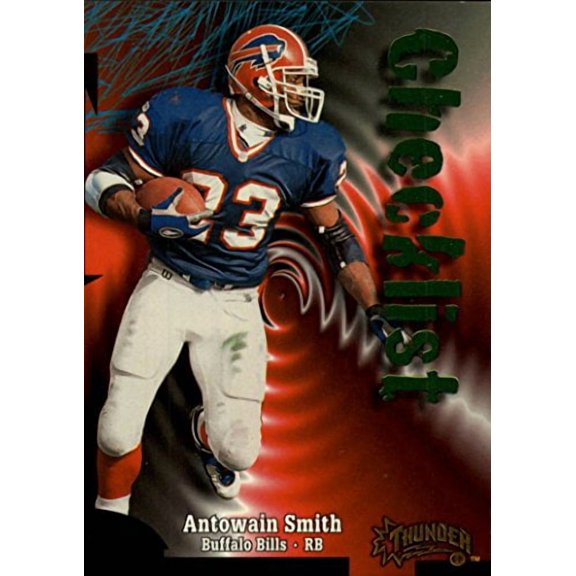 1998 SkyBox Thunder #69 Antowain Smith CL NFL Football Trading Card