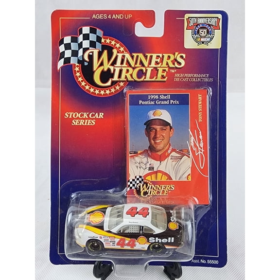1998 TONY STEWART SHELL 1/64 WINNERS CIRCLE #44 Pontiac Grand Prix