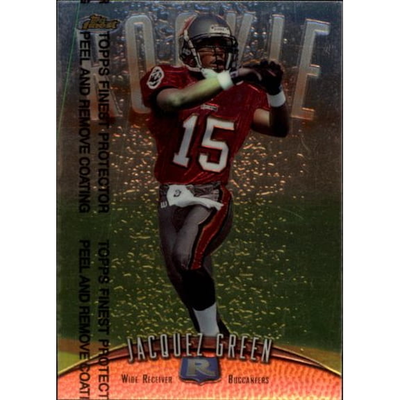 1998 Topps Finest #134 Jacquez Green RC NFL Football Trading Card