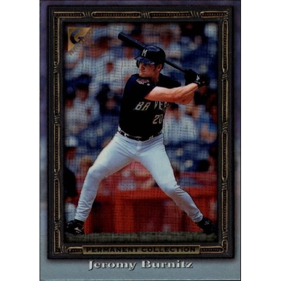 1998 Topps Gallery #29 Jeromy Burnitz MLB Baseball Trading Card