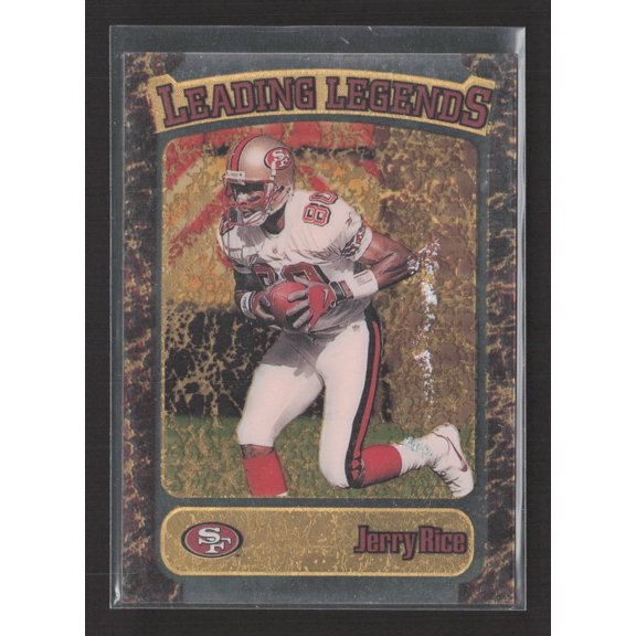 1998 Topps Gold Label Leading Legends Jerry Rice #LL1