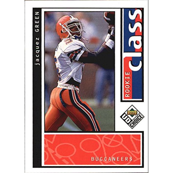 1998 UD Choice #217 Jacquez Green RC NFL Football Trading Card