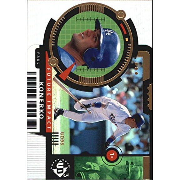 1998 UD3 #200 Paul Konerko FR MLB Baseball Trading Card
