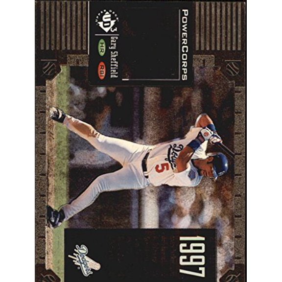 1998 UD3 #32 Gary Sheffield PF MLB Baseball Trading Card