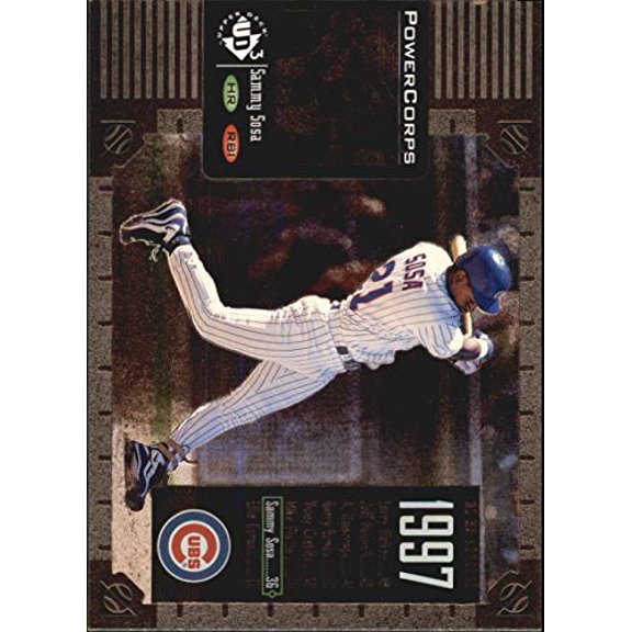 1998 UD3 #38 Sammy Sosa PF MLB Baseball Trading Card