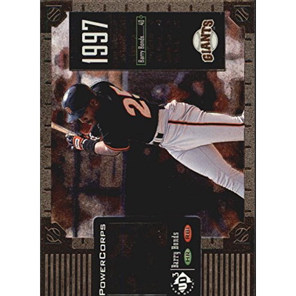 1998 UD3 #55 Barry Bonds PF MLB Baseball Trading Card