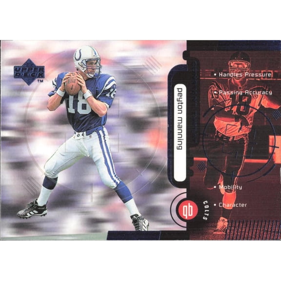 1998 UPPER DECK CONSTANT THREAT #CT2 PEYTON MANNING INDIANAPOLIS COLTS