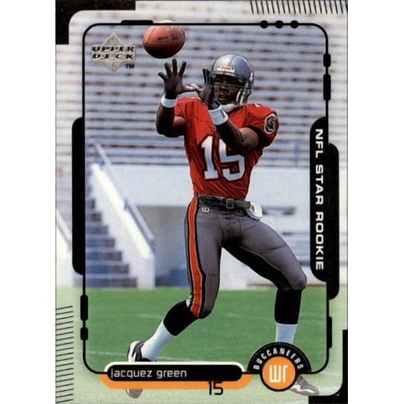 1998 Upper Deck #21 Jacquez Green RC NFL Football Trading Card