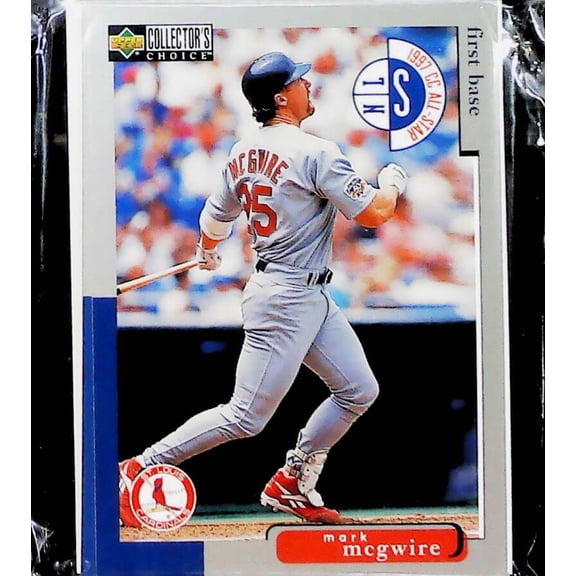 1998 Upper Deck Collector's Choice St. Louis Cardinals Team Set Mark McGwire 2 diff NM-MT