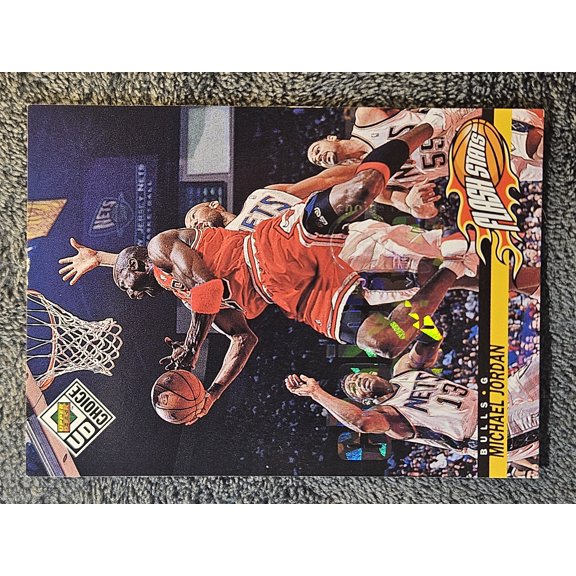 1998 Upper Deck UD Choice Flash Stats Michael Jordan #159 Choice Reserve SP
