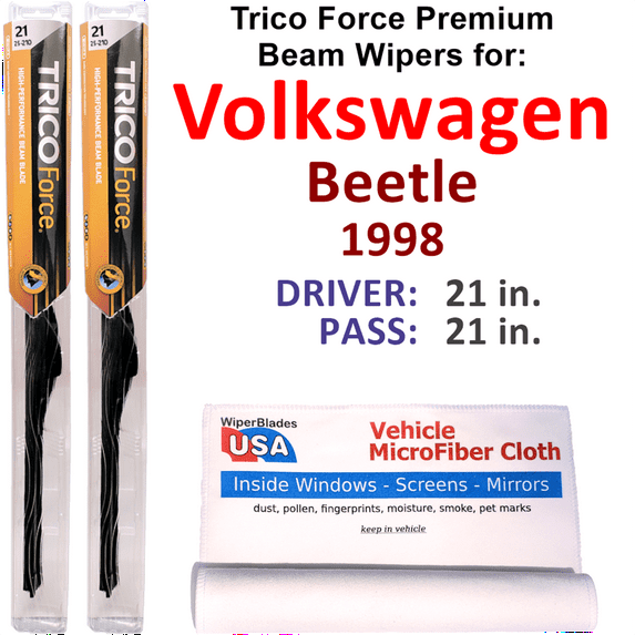 1998 Volkswagen Beetle Performance Beam Wipers (Set of 2)