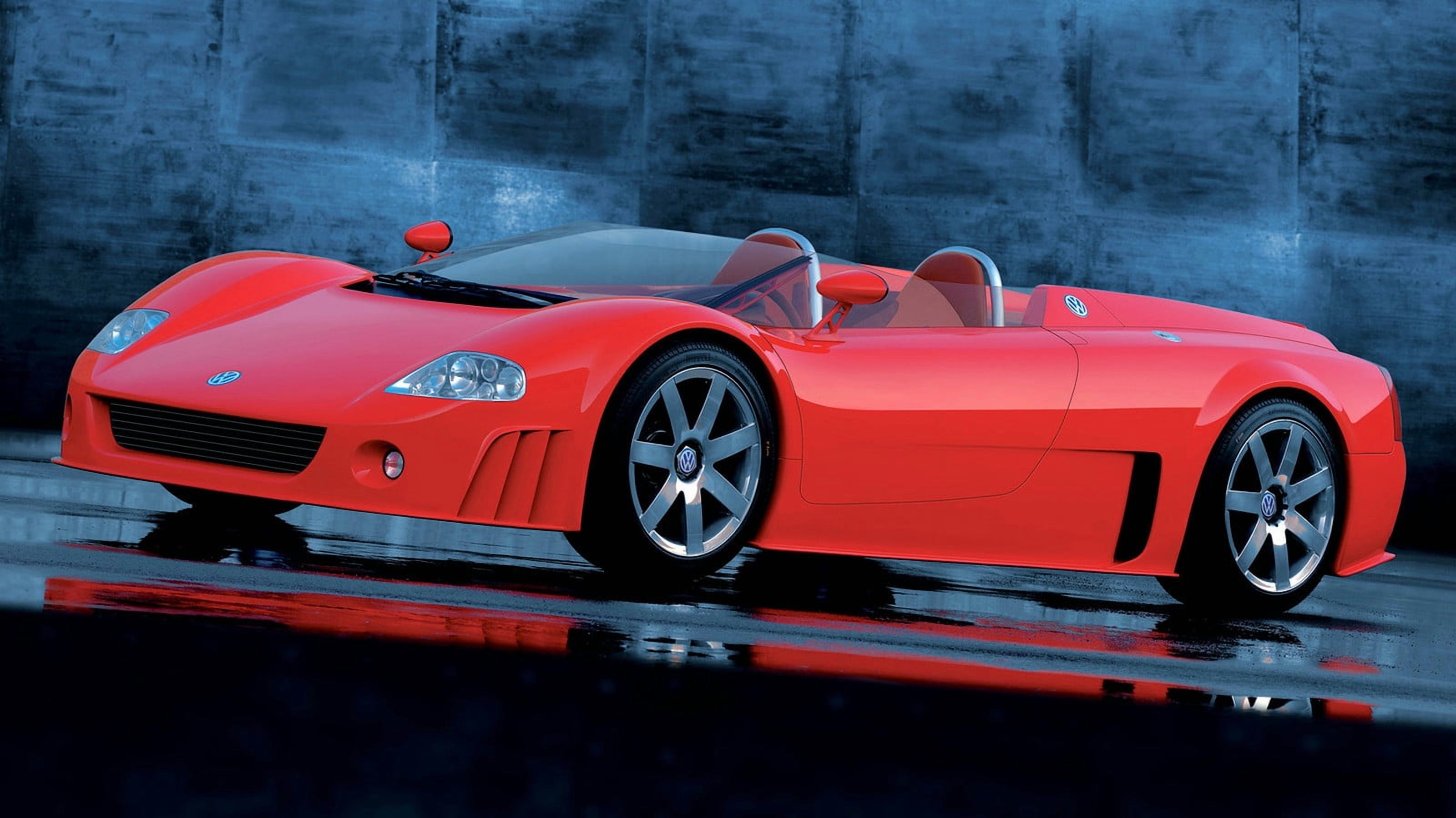 L998 Color 1998 Volkswagen W12 Roadster Concept Car - 20x30 Inch Laminated Poster ...
