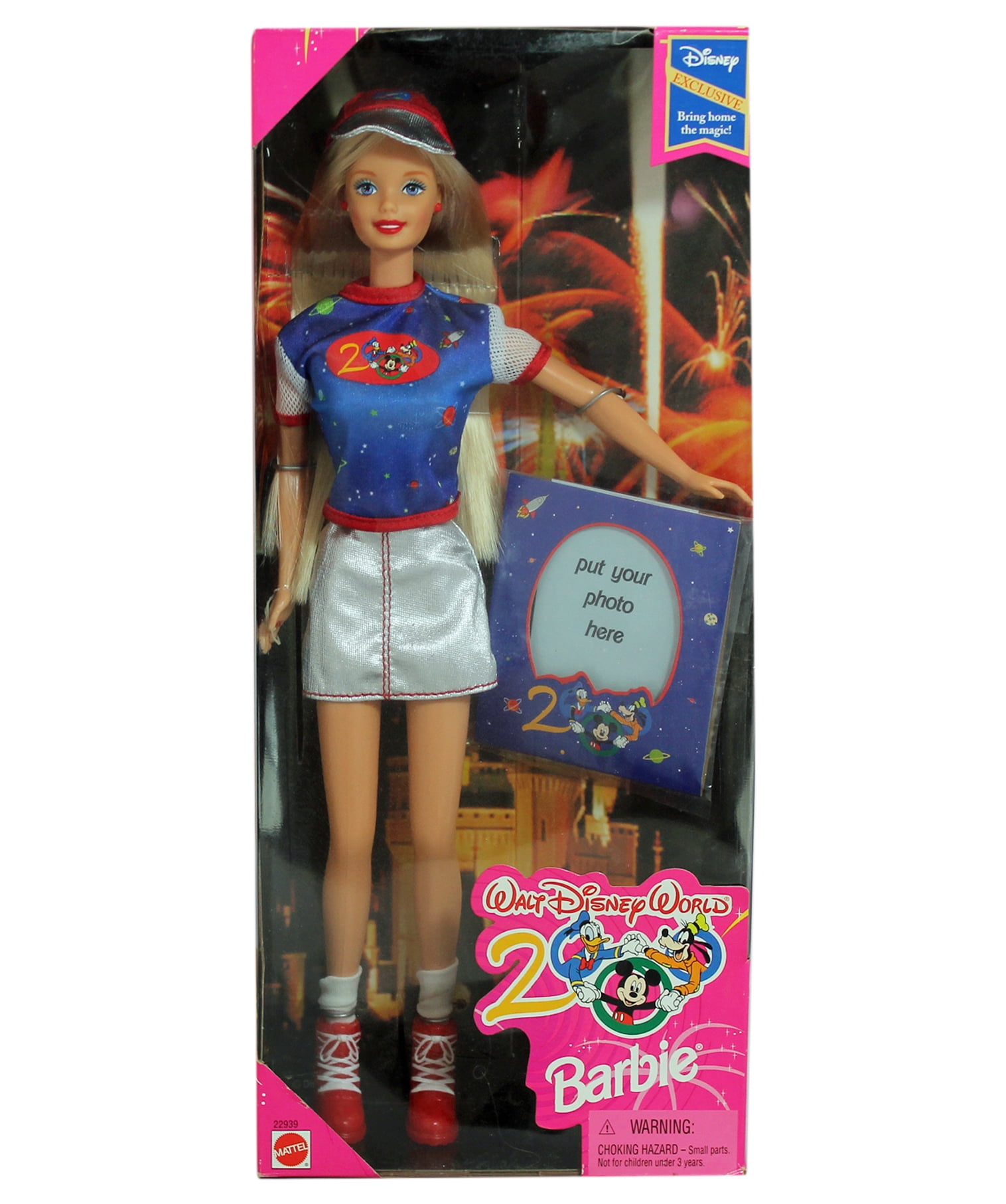 2000 Walt Disney World Exclusive Barbie Doll Mattel 22939