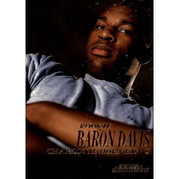 1999-00 SkyBox Dominion #204 Baron Davis RC NBA Basketball Trading Card