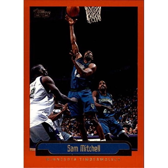 1999-00 Topps #56 Sam Mitchell NBA Basketball Trading Card