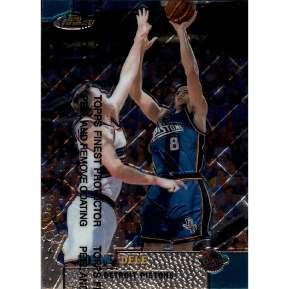 1999-00 Topps Finest #96 Bison Dele NBA Basketball Trading Card