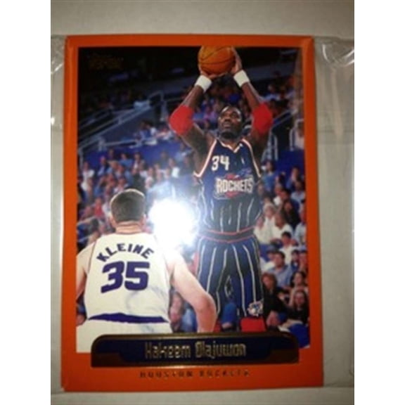1999-00 Topps Houston Rockets Team Set No RC/SP 8 Cards Hakeem Olajuwon Charles Barkley MINT