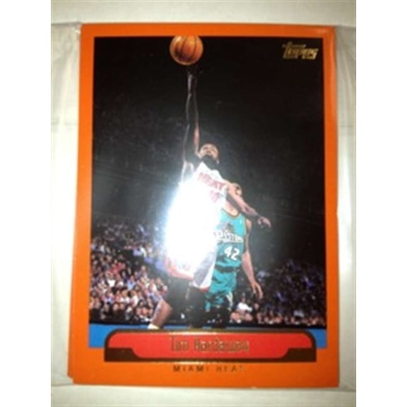 1999-00 Topps Miami Heat Team Set No RC/SP 8 Cards Alonzo Mourning Tim Hardaway Jamal Mashburn MINT