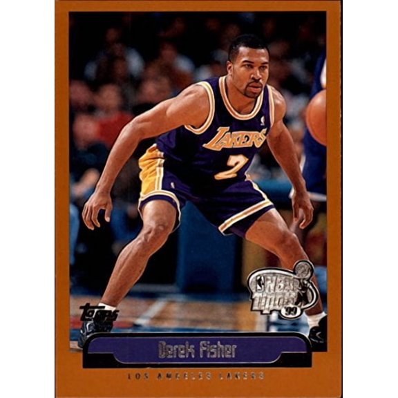 1999-00 Topps Tip-Off #36 Derek Fisher NBA Basketball Trading Card