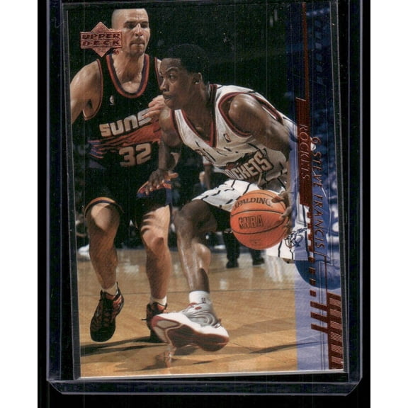 1999-00 Upper Deck Steve Francis #58 Houston Rockets Basketball Card