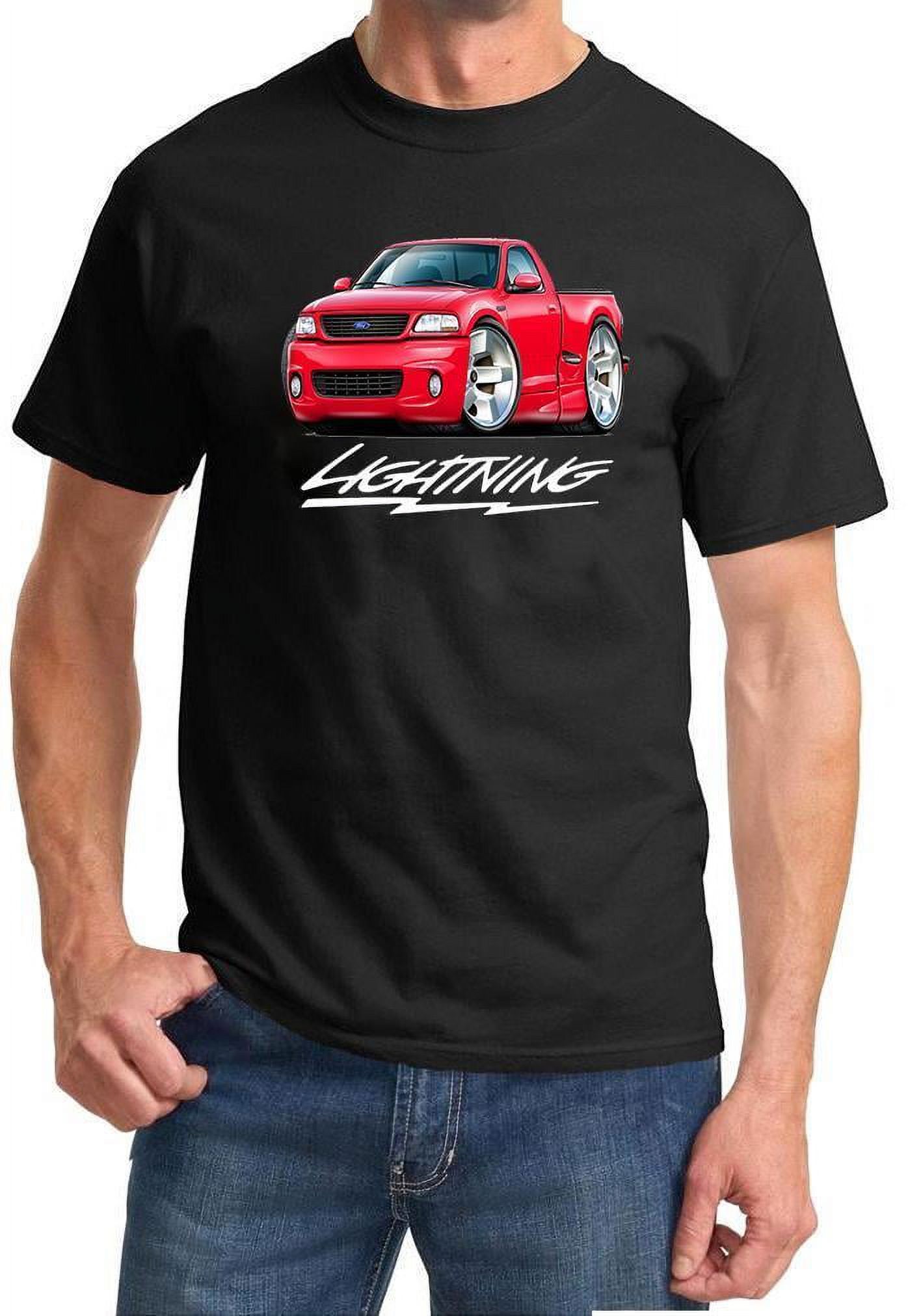 199904 Ford SVT Lightning F150 Pickup Truck Full Color Tshirt NEW FREE