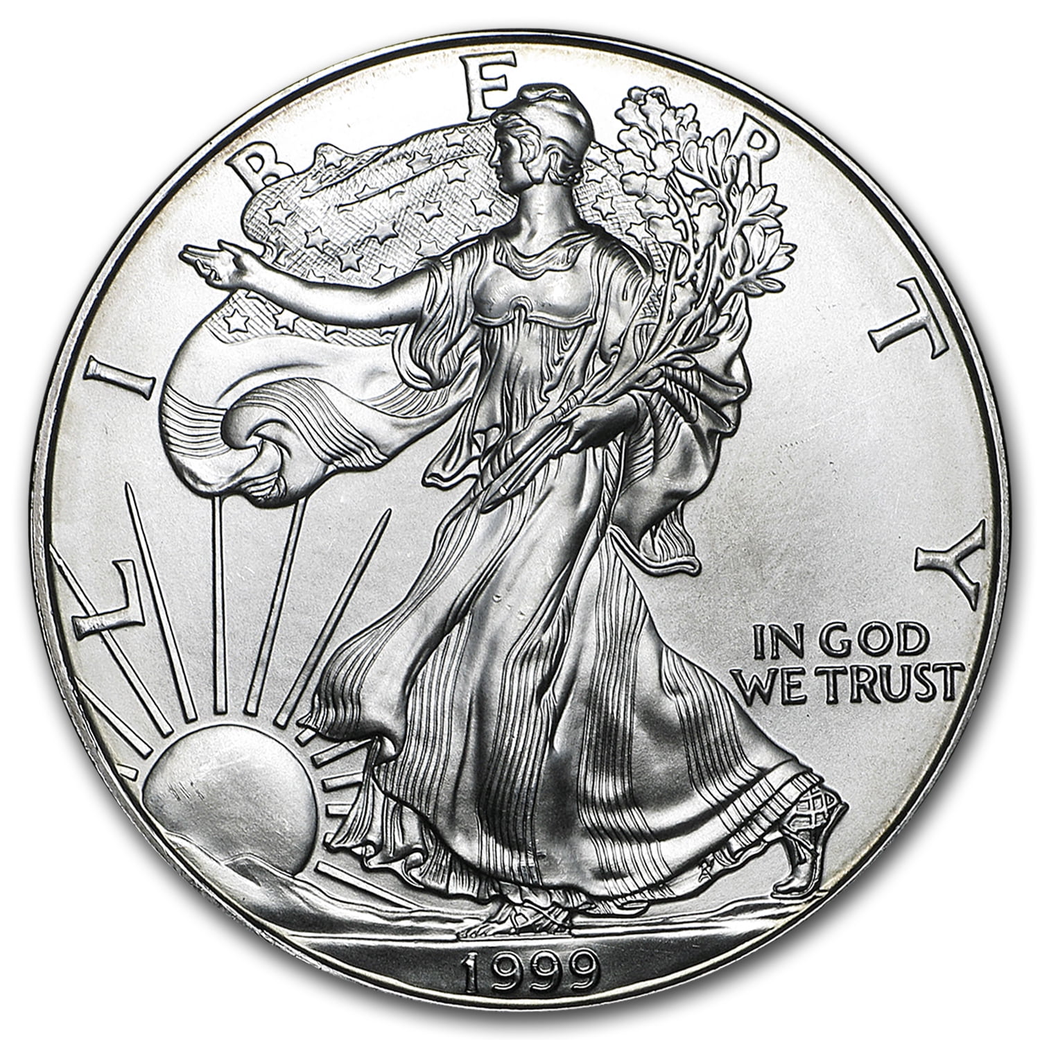 1999 1 oz American Silver Eagle BU