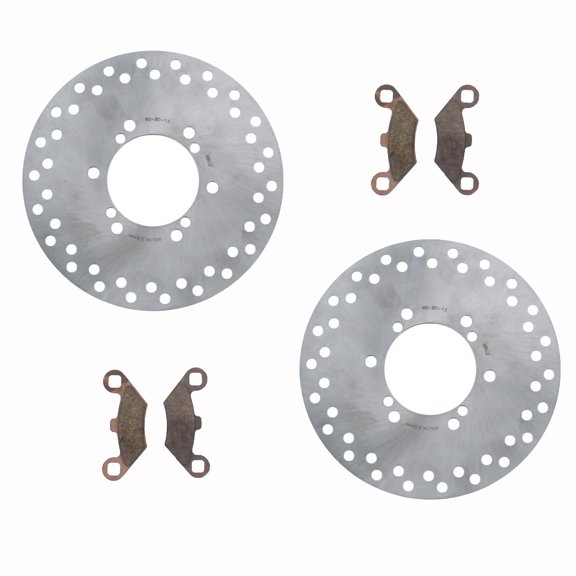 1999 2000 2001 Magnum 500 4X4 Front Brake Rotors and Severe Duty Brake Pads
