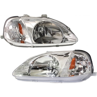Soillar Pair Front Amber Side Marker Lights For Honda Civic 2016 2017 2018 2019 2020 2021