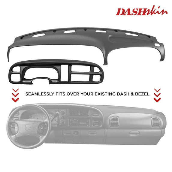 1999-2001 Dodge Ram Dash Cover + Bezel Cover Combo