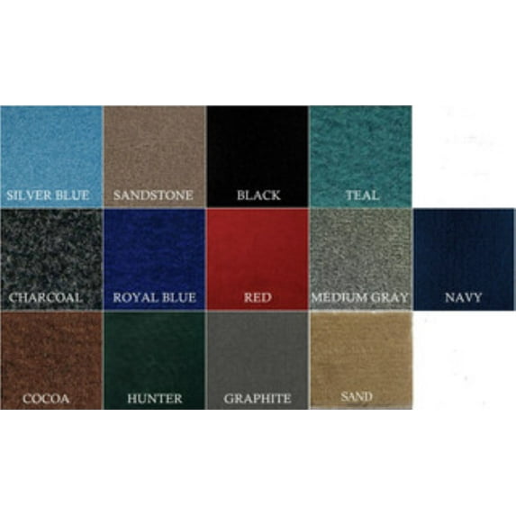 1999-2001 Stratos 21 SS Extreme Bass Boat Pre-Cut Carpet Kit