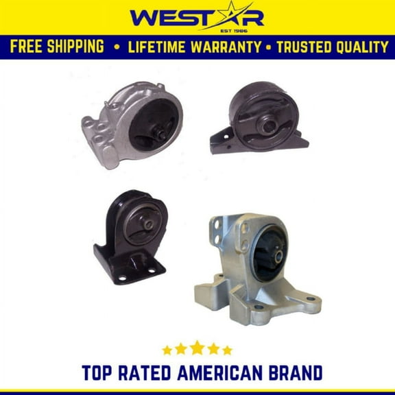 1999-2003 Mitsubishi Galant 2.4L Engine Motor & Auto Trans. Mount Set 4PC Replaces 9184 9160 9161 9162