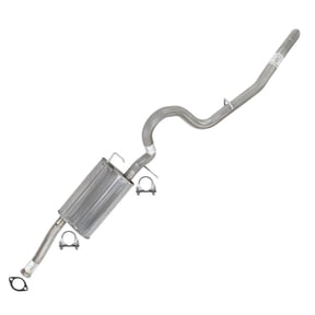 Northeastern Exhaust Intermediate Pipe, Muffler & Tail Pipe Kit Fits 1999-2004 Ford Mustang 3.8L & 2004 Ford Mustang 3.9L - Direct Fit | Stainless Steel Exhaust System | Includes Gasket & Clamps