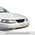 thumbnail image 1 of APS 1999-2004 Ford Mustang Not for Cobra, Only for Models with OEM Honeycomb Grille Black Stainless Steel Billet Grille 8x6 horizontal billet, 1 of 2