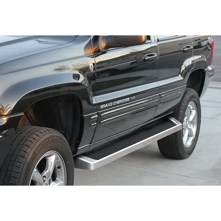 1999-2004 Jeep Grand Cherokee Laredo Only Polish Finish 6 Inch iRunning Board Door to Door Side Bar Side Step Running Board