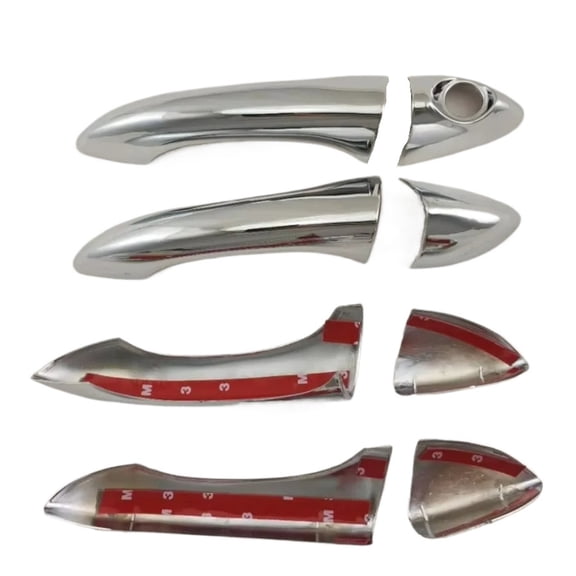 1999-2006 For BMW E53 X5 Car The door handle Covers ABS Chrome Accessories Stickers Car Styling 8pcs