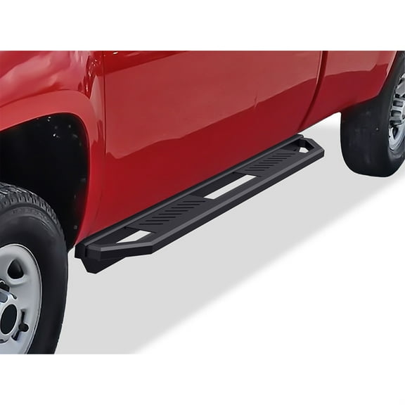 1999-2007 Chevy/GMC Silverado/Sierra "Classic" 1500 Extended Cab / 2001-2007 Chevy/GMC Silverado/Sierra "Classic" 2500/3500 Extended Cab 6061 Aircraft Aluminum Alloy Matte Black finishing Square Tube