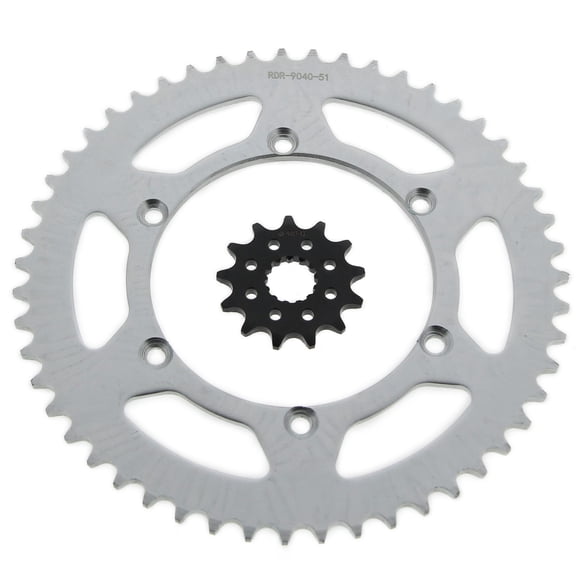 1999-2008 Kawasaki KX250 250 13 Tooth Front and 51 Tooth Rear Sprocket
