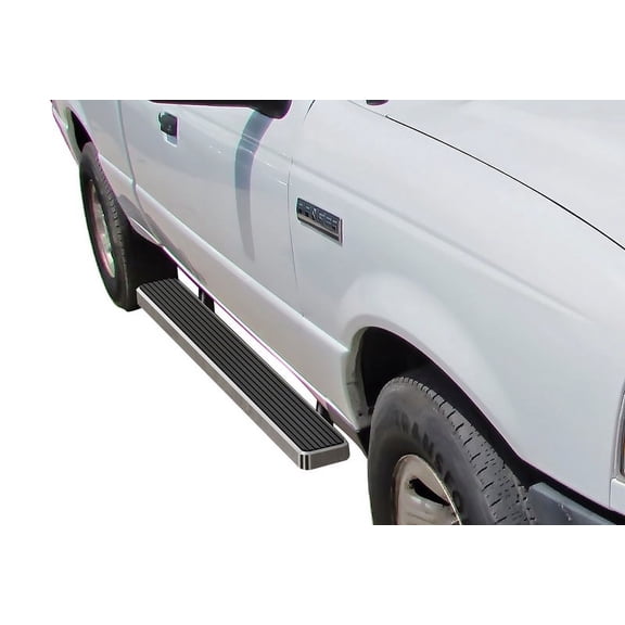 1999-2011 Ford Ranger SuperCab 4 Door 1999-2011 Ford Ranger "EDGE" SuperCab 4 Door 1999-2011 Mazda B-Series SuperCab 4 Door 6061 Aircraft Aluminum Hairline finishing 6 Inch Door to Door