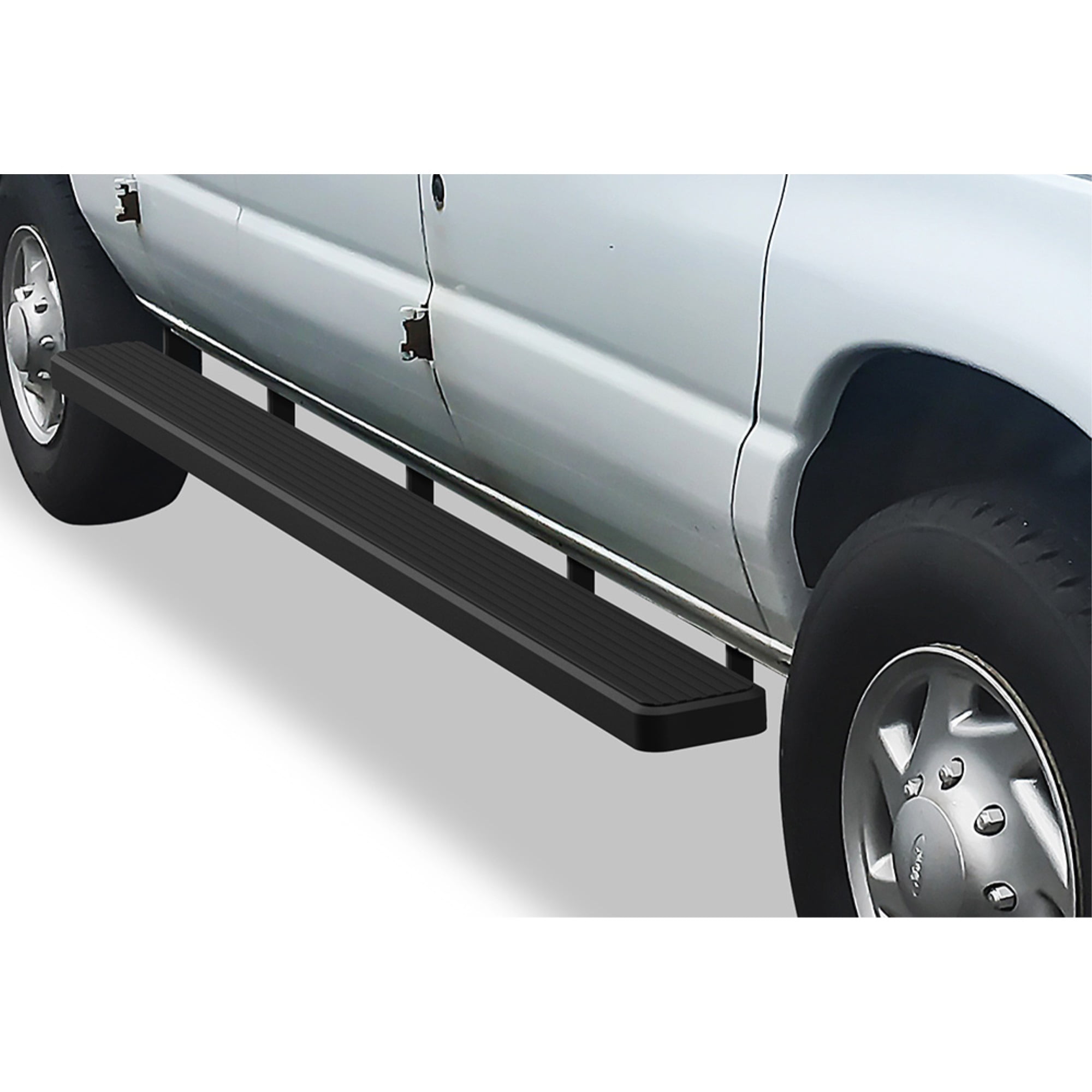 Dee Zee 4″ Oval Stainless Steel Nerf Bars - 2014+ GM Crew Cab Dee Zee 4″ Oval Stainless Steel Nerf Bars - 2014+ GM Crew Cab