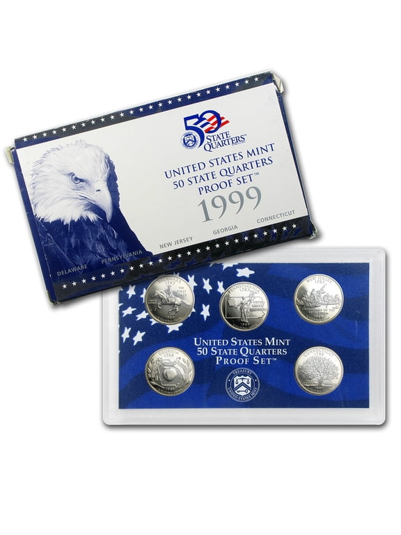 1999-S 50 State Quarters Proof Set